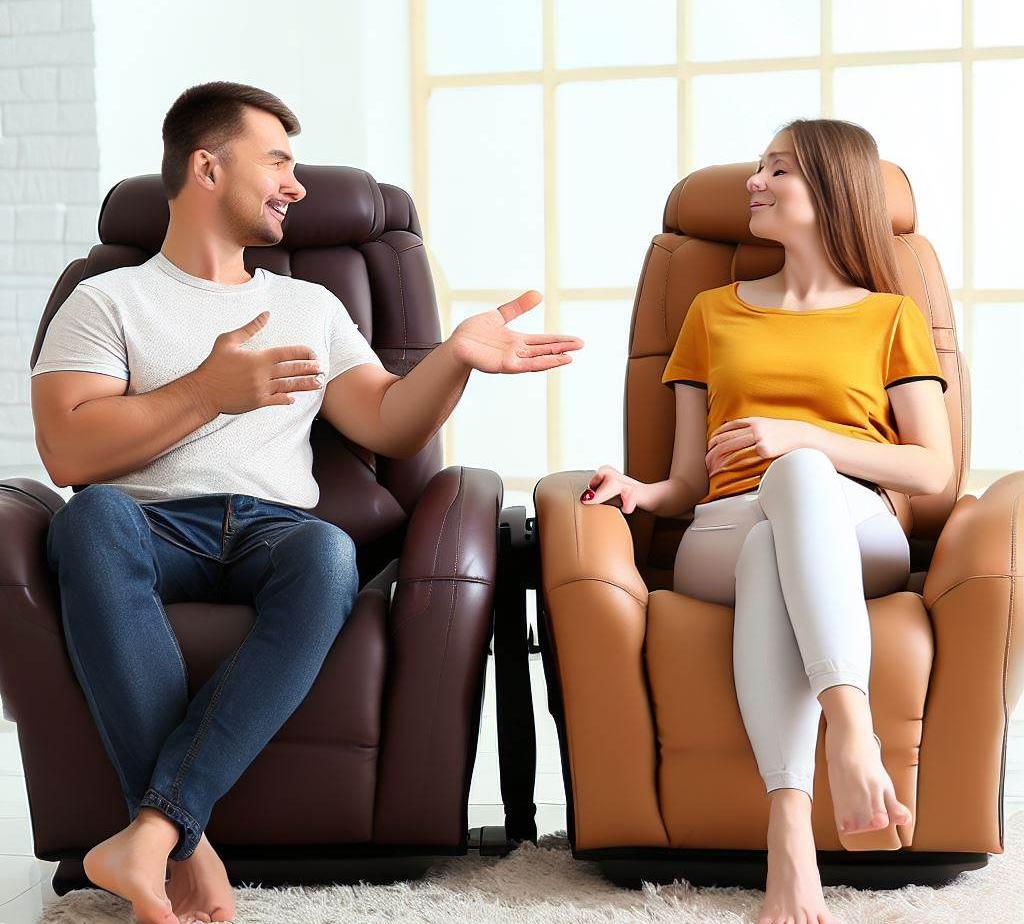 Comparing Leather vs. Synthetic Massage Chairs